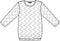 Sunday 3/4 Sleeve Jacquard Top – Style 6692 6348